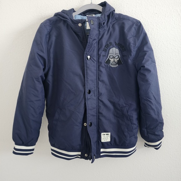Disney Other - Disney Star Wars Kids Jacket Size 11/12 Outerwear Darth Vader Bomber‎